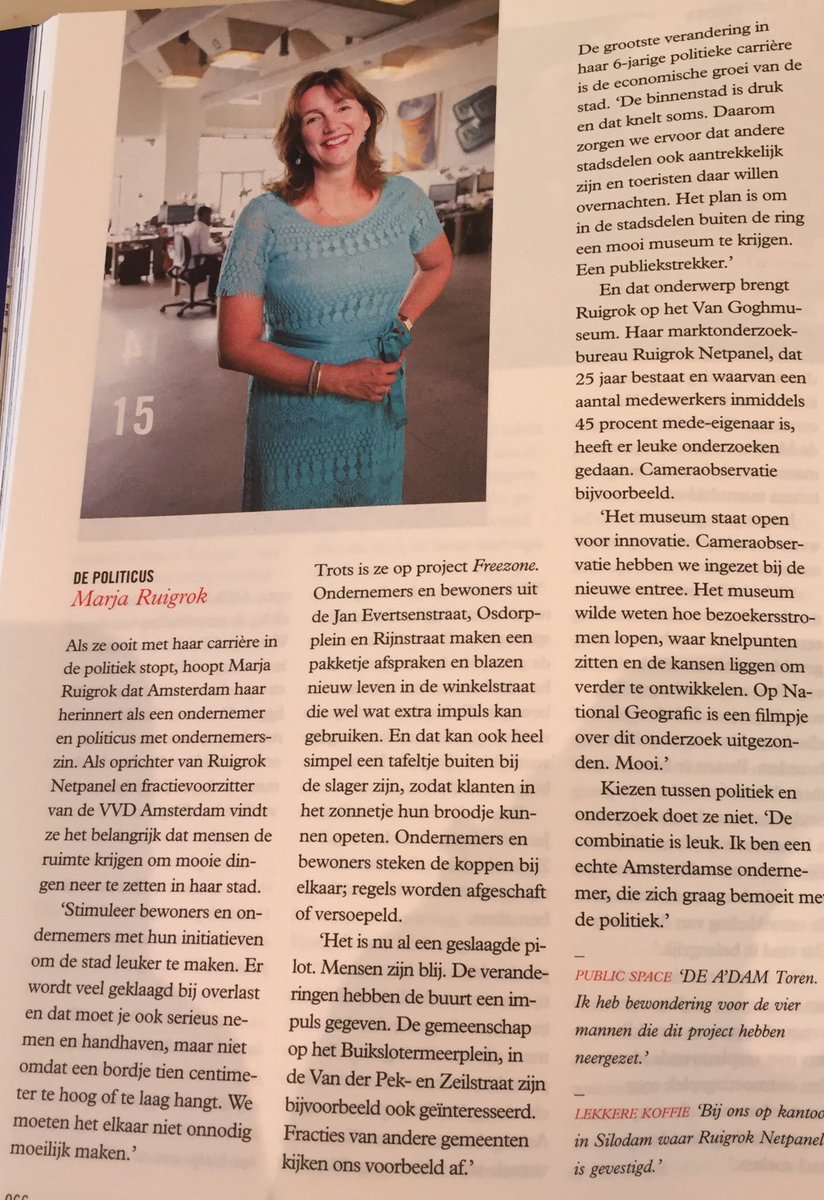 Net op CS "InAmsterdam - Mensen maken de stad" gekocht #leukhoor