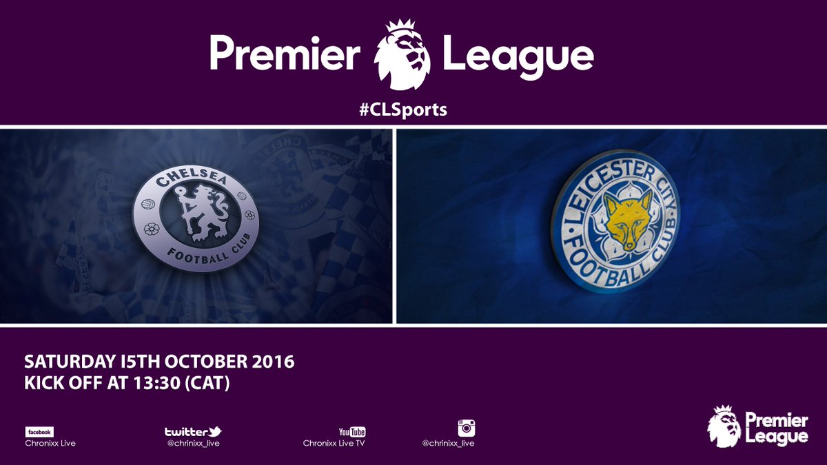 chronixxdigital's tweet photo. #CLSports
CAN CHELSEA WIN AGAINST LEICESTER CITY TOMORROW?
YES OR NO..... @Van_Xbone @Viasat1Ghana @VibeMagazine https://t.co/JbX4HmFxtb