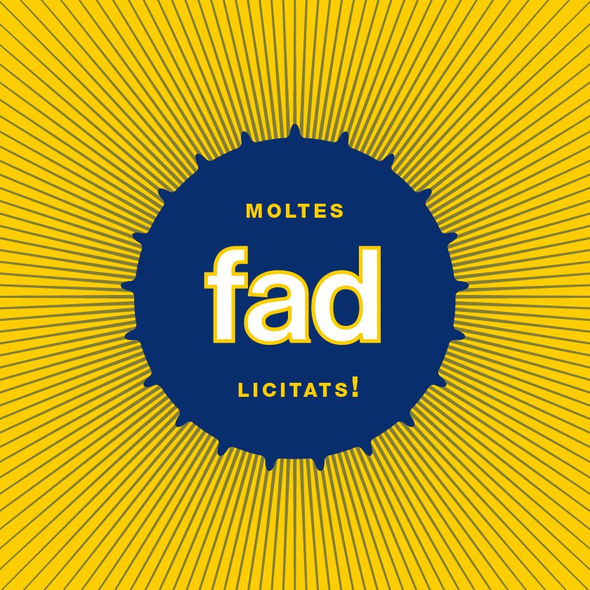 fadbarcelona's tweet photo. Per molts anys @MoritzBarcelona pel teu 160è aniversari! Moltes "fadlicitats" ;) I gràcies pel teu sincer suport al #disseny. Fins diumenge! https://t.co/kqCjHkwnEM
