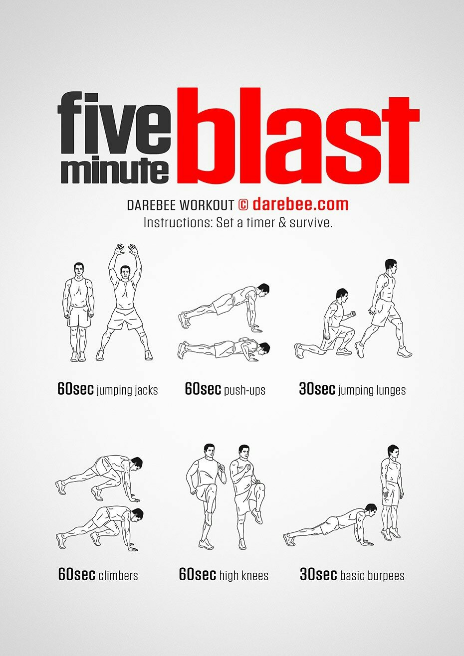 DAREBEE on Twitter: "NEW: Minute Blast Workout https://t.co/vksVm1UqiP #darebee #fitness https://t.co/HD5NvtA7SQ" /