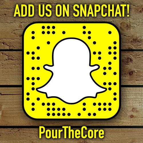 Follow us on Snapchat! Save this image &amp; add us by Snapcode or add us by username: PourTheCore 🍎🍏👻 #pourthecore #cider #hardcider #ciderfest