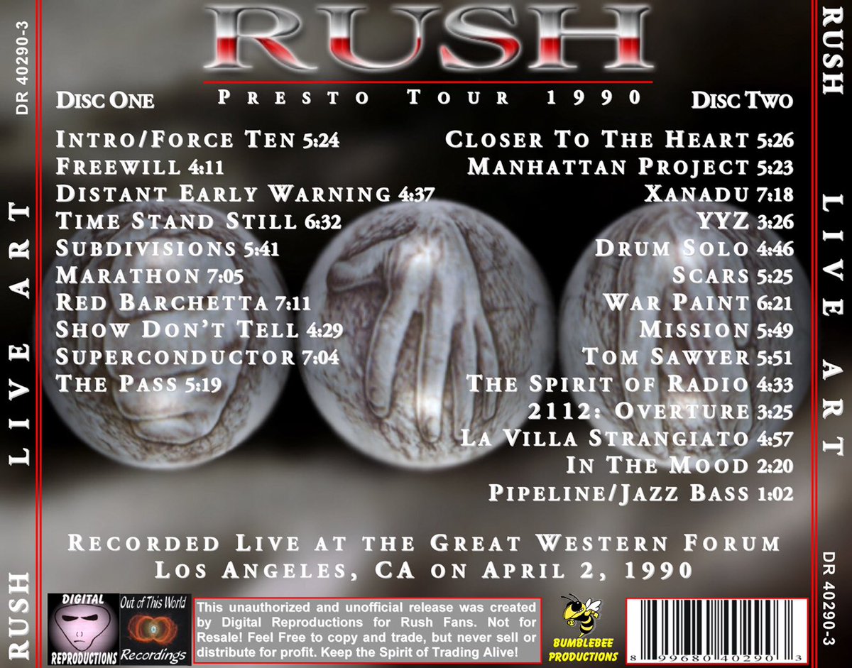 AlPoppie25's tweet image. Happy Friday Rush fans!!!