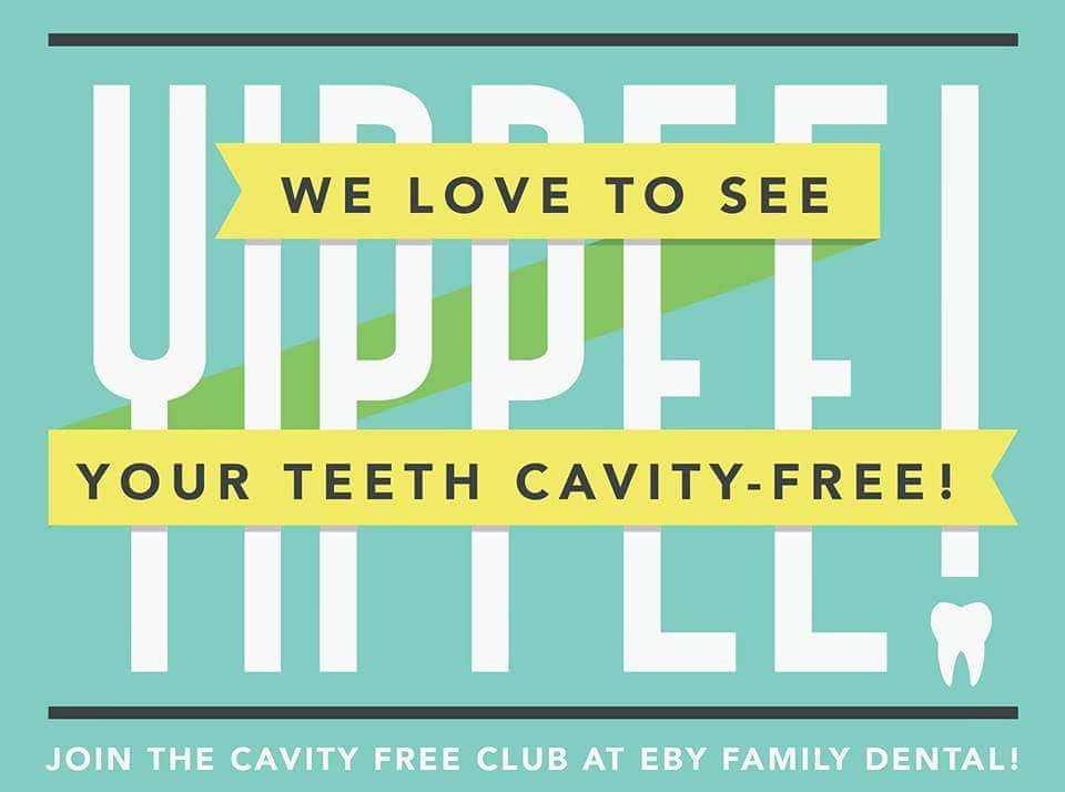 EbyDental's tweet photo. Are your kids cavity free? Join the club! https://t.co/wR66EelETe