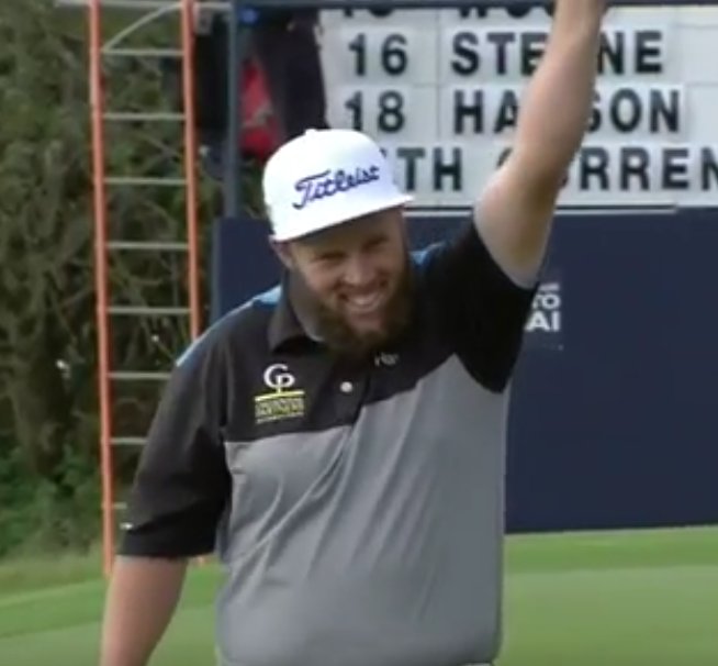 Andrew "Beef" Johnston is one off the lead through 36 holes at the British Masters: bit.ly/2dcuBdj
