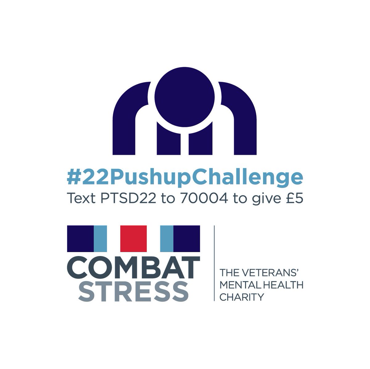 The #22PushUpChallenge raises awareness of mental health. If you need to talk, call our Helpline on 0800 138 1619. bit.ly/CS22puc