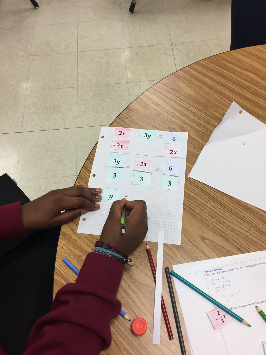 PPMSMath8's tweet image. Transforming equations in Pre-Algebra! @PPMS_SDE #werppms