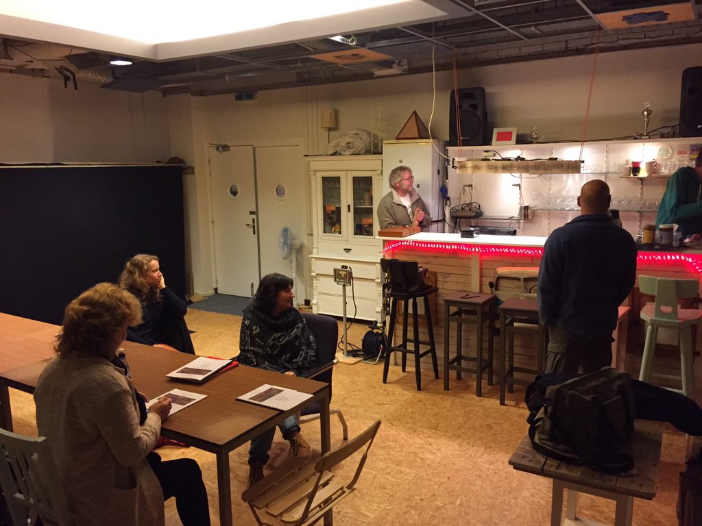 Eerste repetitie #Roadtrip @TheaterdeKunsthut let's go!