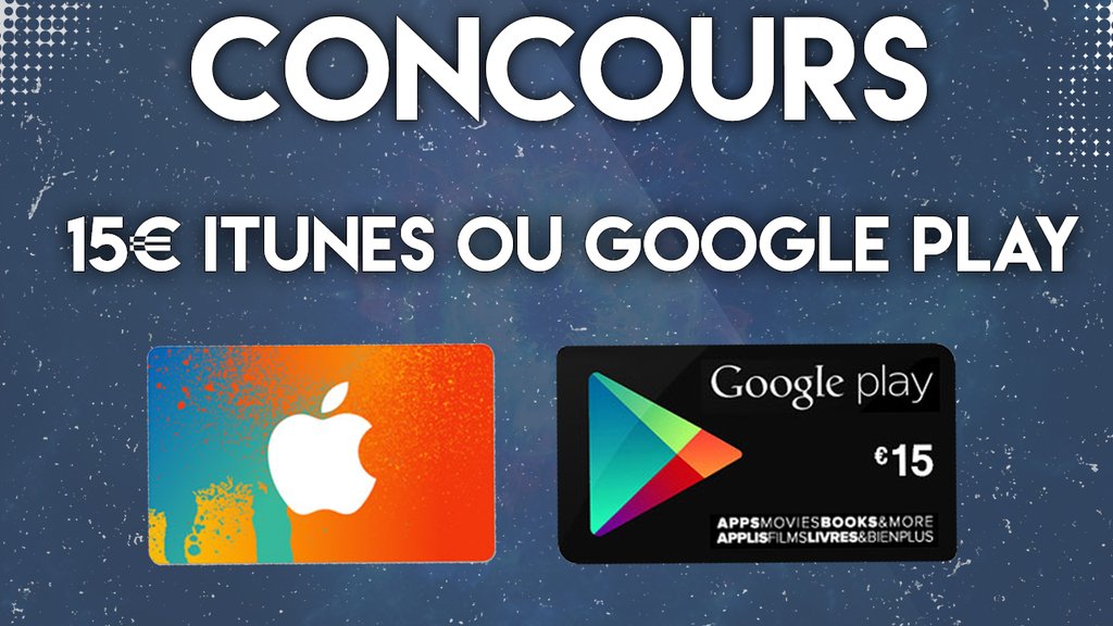 jlnfou's tweet photo. 🎁CONCOURS🎁

❤GAGNE 15€ GOOGLE PLAY OU ITUNES❤

♻RT + FOLLOW @LeVraiAkram et @xMauzzz 

TAS : 05/11 https://t.co/aZKCMAVZ8u