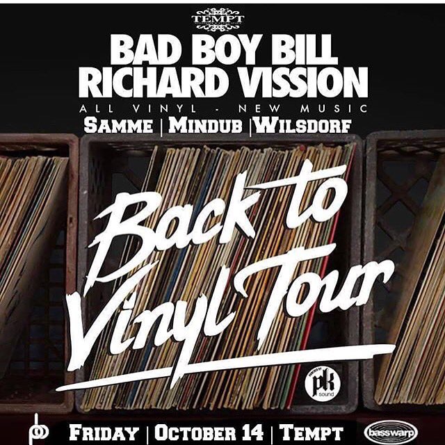 Excited for tonight🙌 <a href="/djbadboybill/">DJ Bad Boy Bill</a> and I are in Tennessee <a href="/temptnightlife/">TEMPT Nightlife</a> for #BackToVinylTour