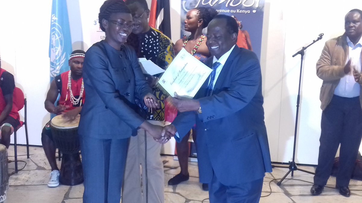 NatcomUnescoKe's tweet photo. Our participants were awarded with certificates of attendance
#KenyaWeek https://t.co/bfthghNYKd