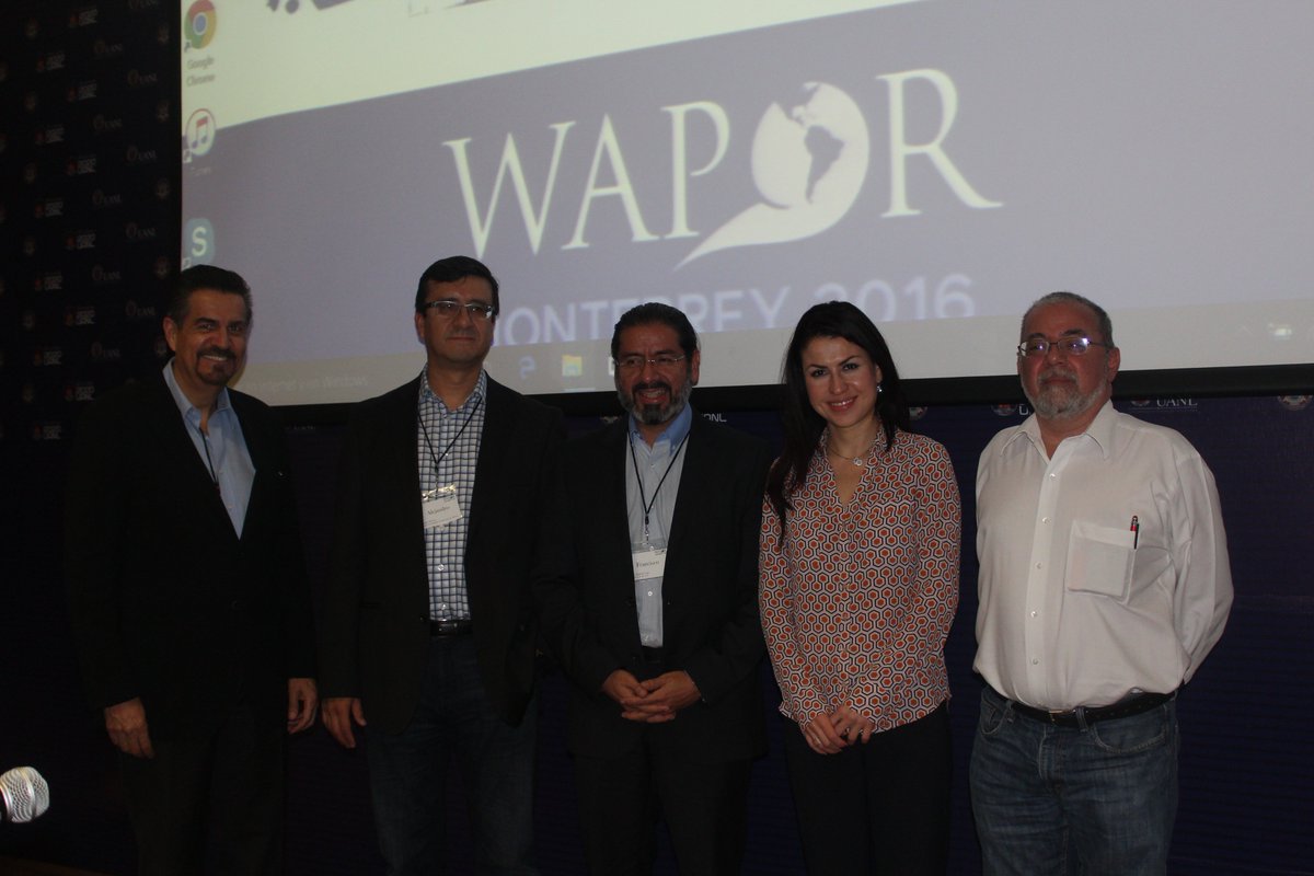 WaporMty2016's tweet image. #WaporMty2016 @almorenoal @Paco_Abundis de @Parametria @lorena_becerra de @Reforma @berrueto de @gabinetecemx @ricartur59