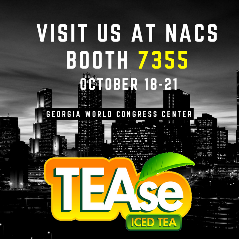 TEAseIcedTea's tweet photo. #TeaseIcedTea is very excited to reveal the new bottle at #NACS2016. You can find us at booth 7355! https://t.co/v7dvltMto8