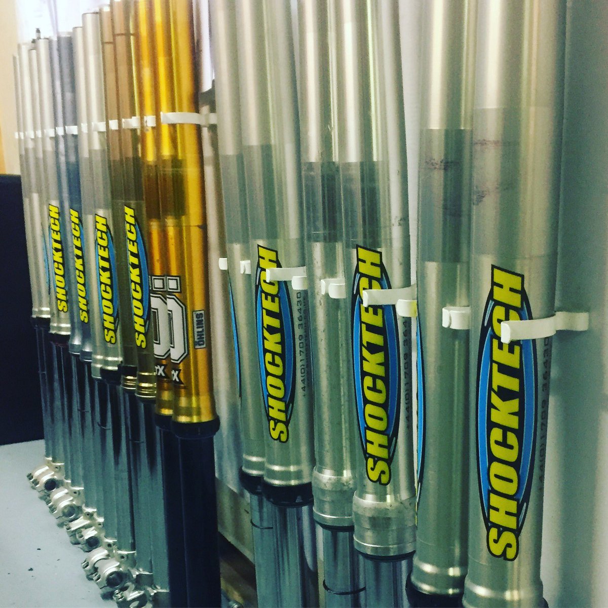 _Shocktech's tweet image. All done and ready to race #shocktech