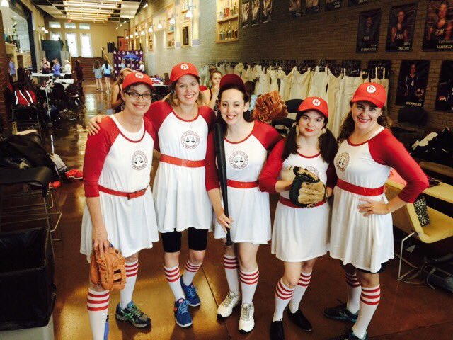 SionHistoryDept's tweet photo. Proud to represent the Rockford Peaches from A League Of Their Own! #historydepartment #realhistory #stormstomp https://t.co/l53nwzCKT3