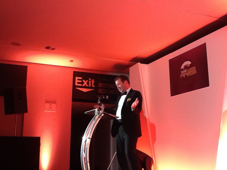 WBBAwards's tweet photo. The very wonderful @PlantThomas we thank you https://t.co/tqUvaZCRHL