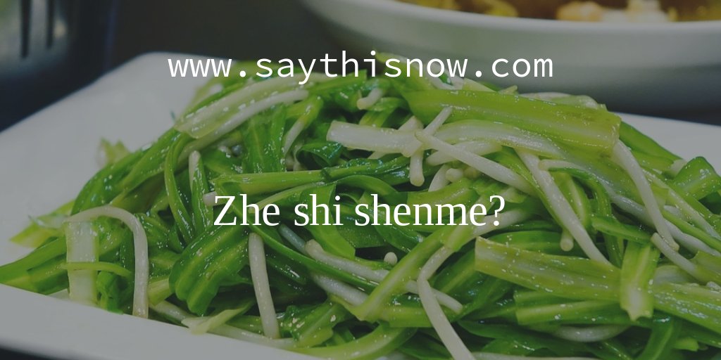 SayThisNowExec's tweet image. #Chinese #phrase. What's this? zhè shì shénme? 这是什么？Learn more useful Chinese phrases at: buff.ly/2dKUWxn