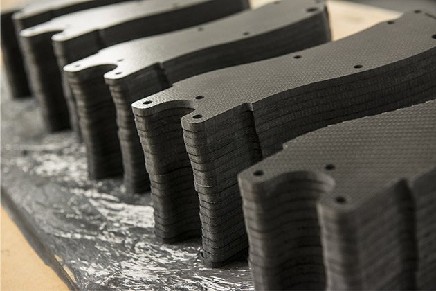 protech3's tweet image. #carbonfiber parts fresh from the #CNC. 100% real carbon fiber, cut by a #robot with precision, but most importantly love.