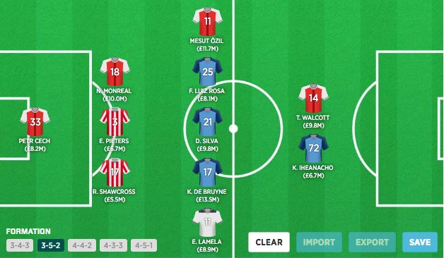 SportBetsGuru's tweet photo. This weekend's EPL DFS picks are now up - Saturday (https://t.co/O5nquKrHdm) and Sunday (https://t.co/ev5qG1zc1n) https://t.co/cK50ItntVD