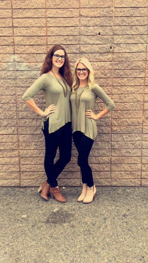 chapman_bree's tweet photo. Tweedle dee and Tweedle dum #nhs https://t.co/6ETlchvP4V