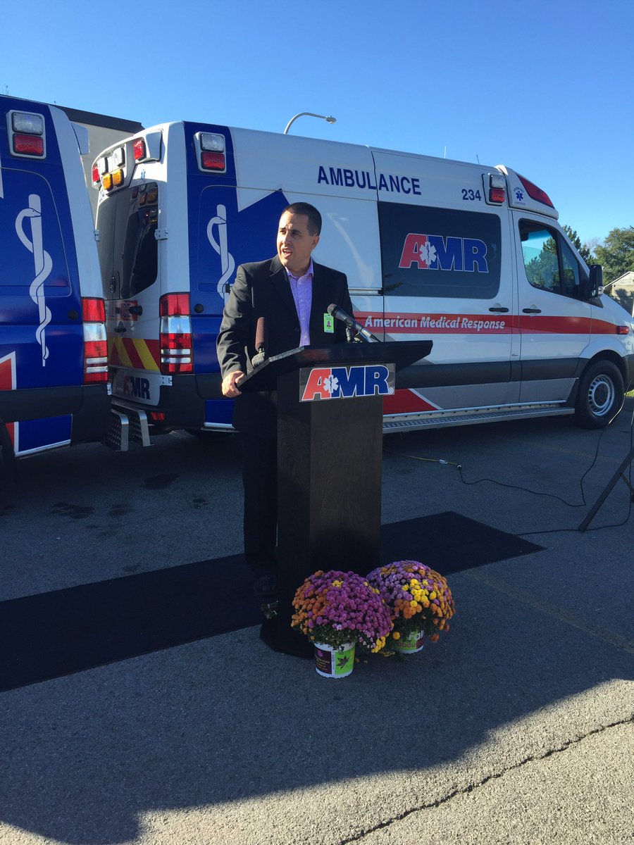 ClaudineWgrz's tweet photo. Rural Metro officially becomes AMR in Buffalo @WGRZ https://t.co/iZfhFwB6Nl