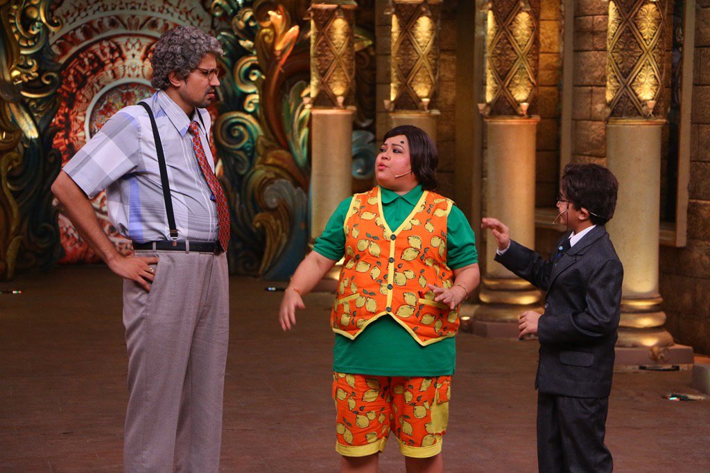 BhartiFun's tweet photo. Dekhna #ComedyNightsBachaoTazaa on Sunday 10pm @ColorsTV it's gonna be crazy @bharti_lalli @nikuld https://t.co/N5FoV9GK8j