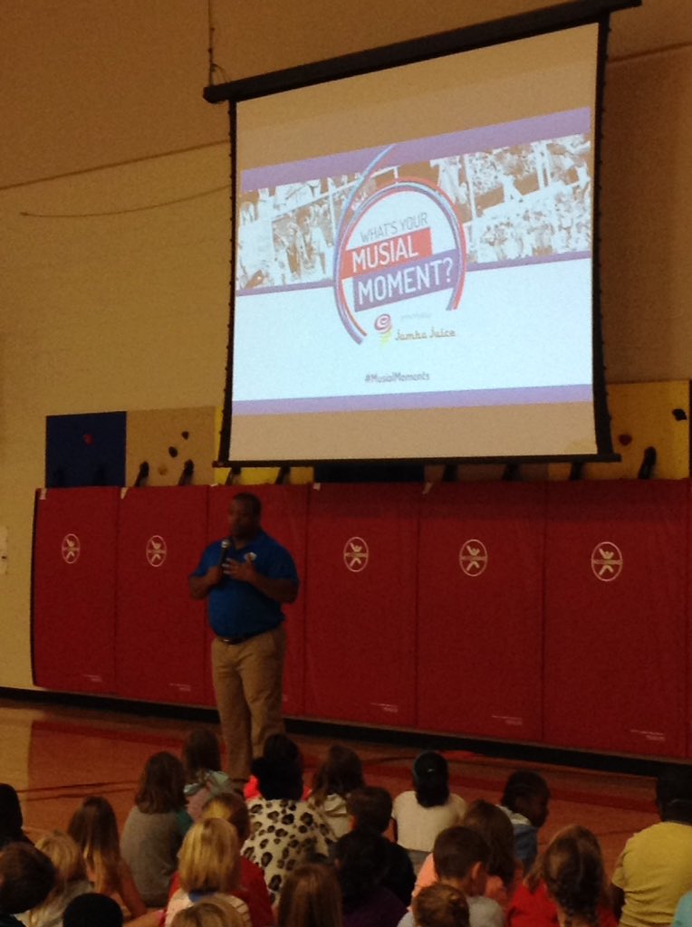 FrysFriends's tweet photo. Kicking off Olweus assembly with Musial Moments! @MrsLeSeure @jennmoore134 @GRRPrincipal #803learns https://t.co/iV61pM8K25