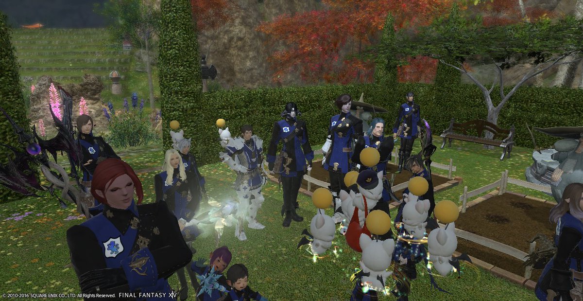 rantomywolf's tweet photo. FC meetings are a bit chaotic but nice lol
gratz on 3 years anniversary Lions FC~ #ffxiv https://t.co/Qv3HdCREjs