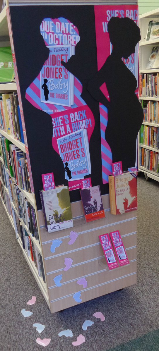OrkneyLibrary's tweet photo. We are very excited about Bridget Jones's Baby #BridgetBabyBook https://t.co/eK0wI9NFzL