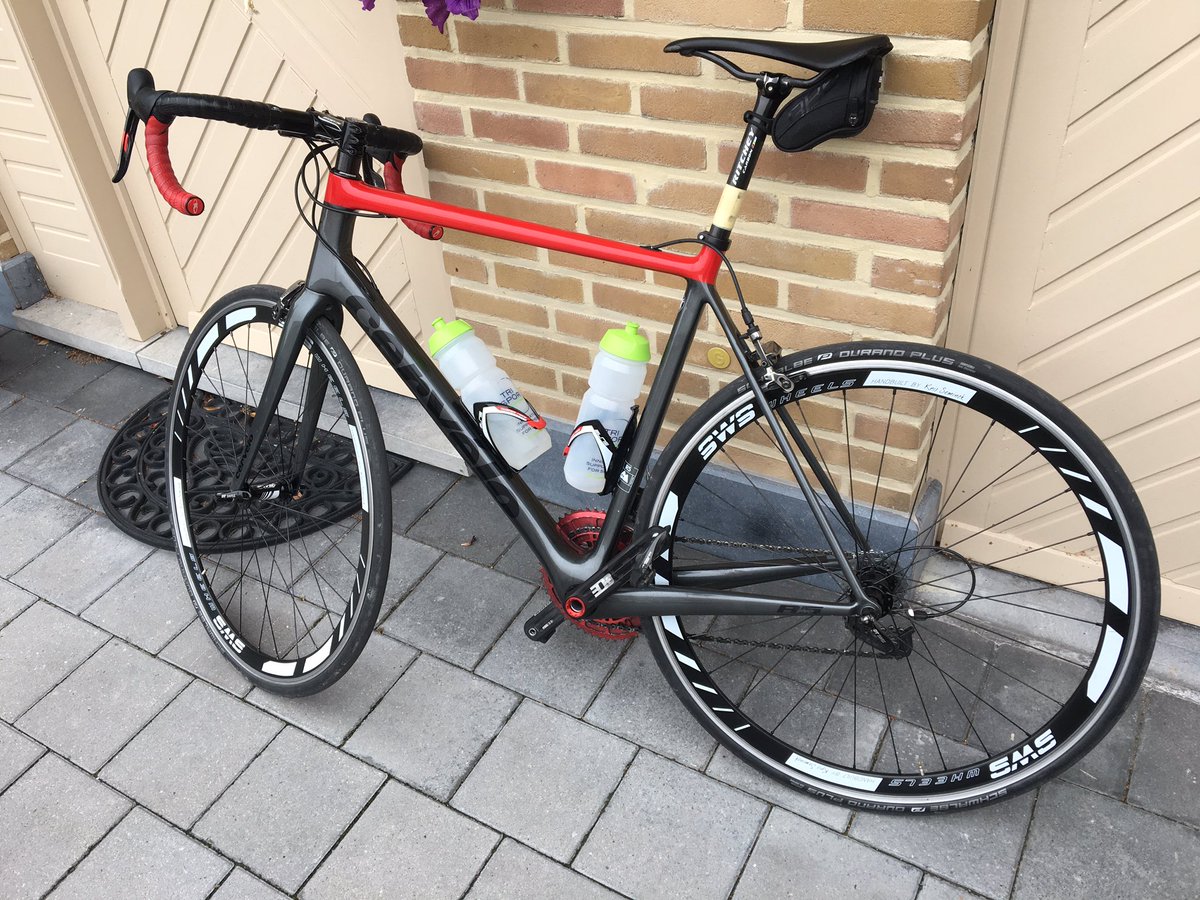 VanLooyDiego's tweet photo. One of the last rides with these Qutie ! Can't wait to ride my new Monster ! #Motivated #ForSale #Trisportpharma #Swscycling https://t.co/MoZbP2OZM5