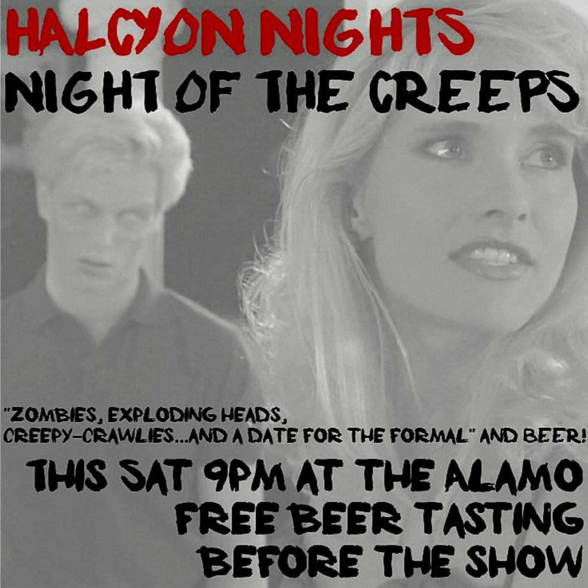 ThirdRailBeer's tweet photo. Tmrw: Horror fan &amp; TRB owner @KateDrinksBeer will serve free beer samples before a screening of NIGHT OF THE CREEPS https://t.co/9ANABZPQwo https://t.co/n6UAv0yILu