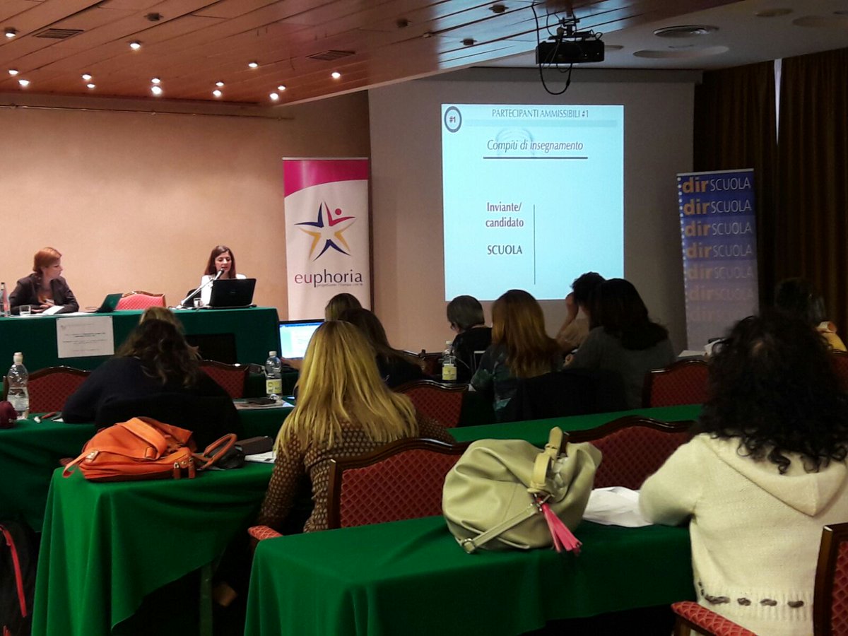 Al via la prima giornata del corso #erasmusplus #benessere #chiancianoterme <a href="/AssoEuphoria/">EuphoriaAssociazione</a> e #Dirscuola con #dirigenti e #docenti