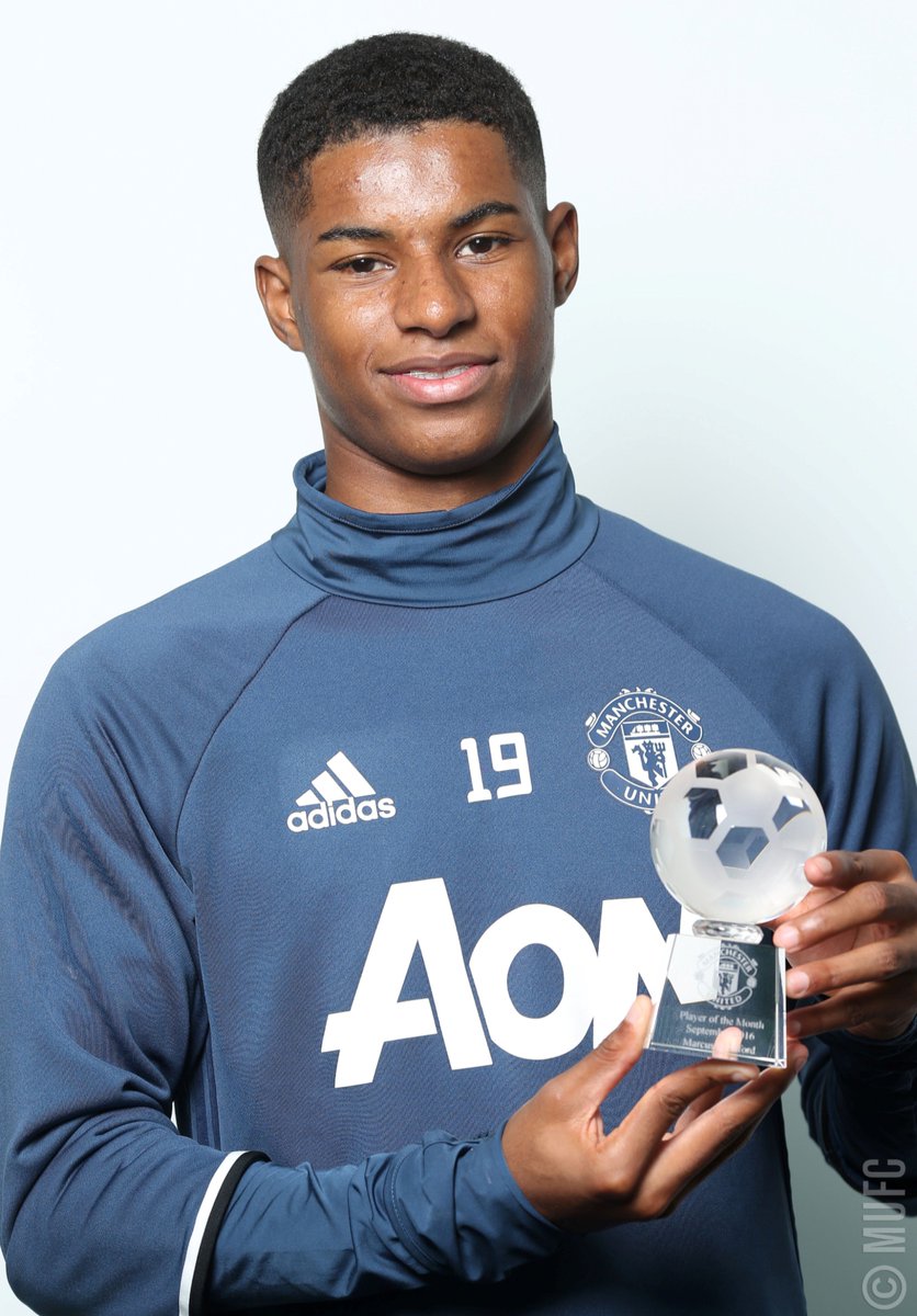 AWARD Marcus Rashford Pemain Terbaik Manchester United Bulan