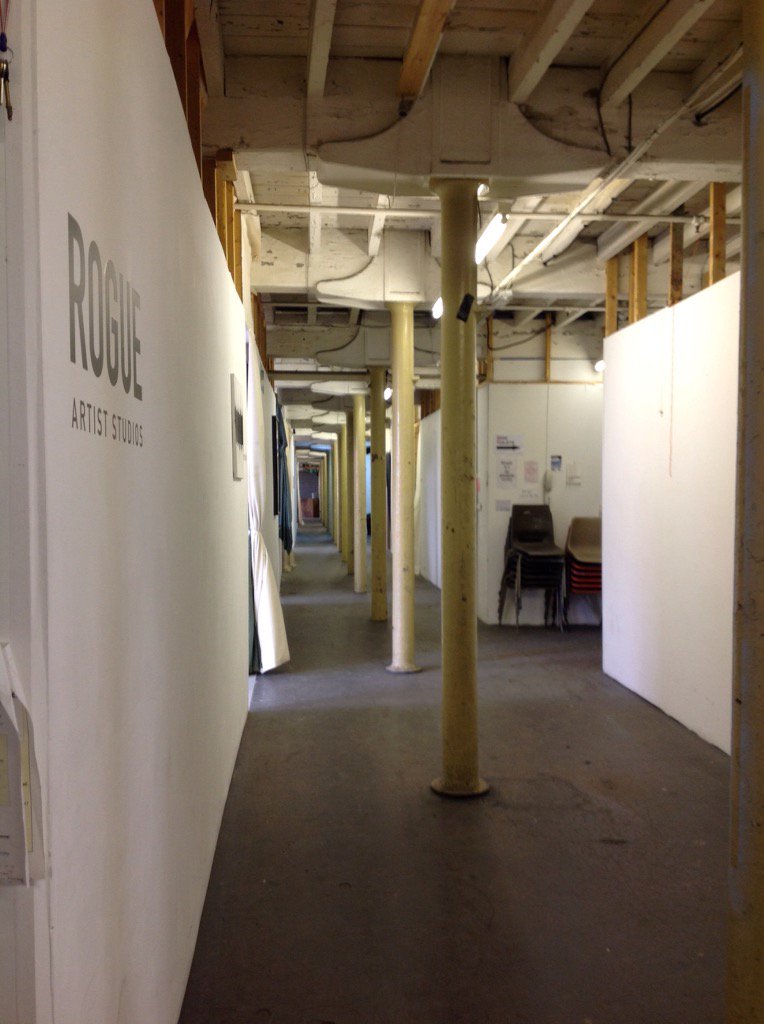 Rogue open studios today 6-9pm. Ben will be displaying work on the 2nd floor.