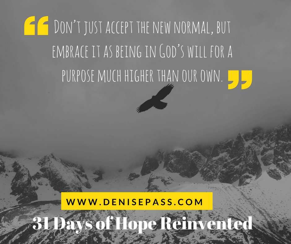 TheDenisePass's tweet photo. The new normal might take some adjusting to, but we wouldn't want it any other way. #PartOfGodsplan. #31DaysOfHope https://t.co/r4aN8dnD6O https://t.co/UESuw7g5Jm