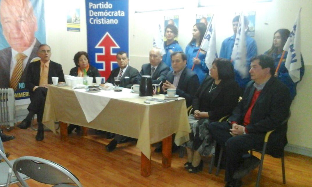 jaimebertin's tweet photo. Gracias por el respaldo del Partido Demócrata Cristiano a #Bertin2016 #VotoBertin https://t.co/iF8F3BKZqj