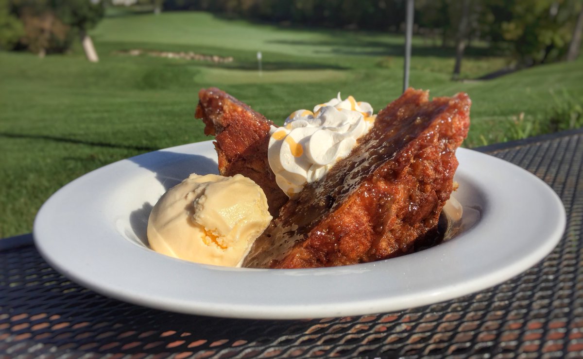 Have a great #NationalDessertDay. I'll be enjoying our bread pudding with vanilla ice cream! #delicious #grovecityohio