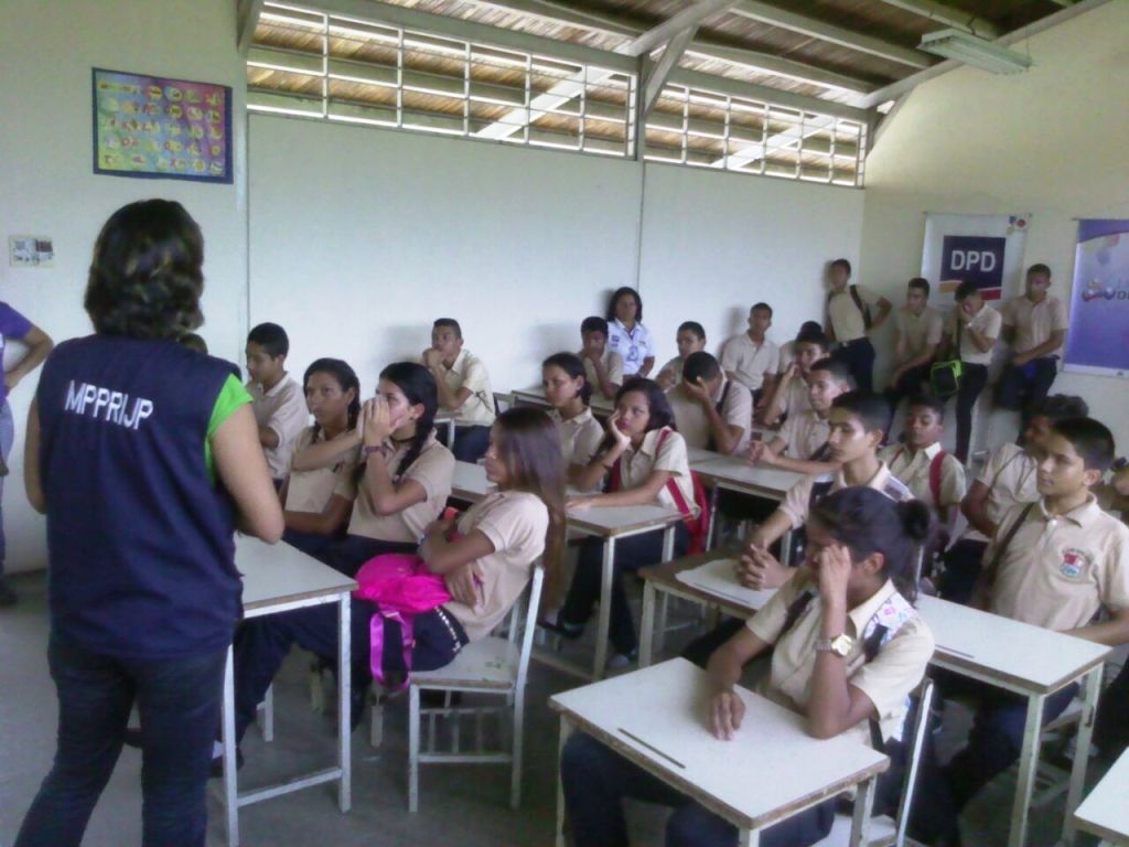 DPD Apure contribuyó a aumentar Convivencia Escolar en jóvenes de 
LB Alirio Goitia Araujo <a href="/DPDPrevencion/">Prevención y Paz</a>