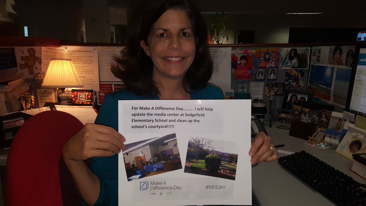 ShannonDCruz's tweet photo. #MDDAY Make a Difference Day. @WFMY  @Tegna https://t.co/WzAoTUN8Ux