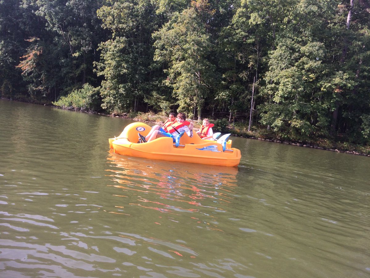 More lake time. Same boats, different kids. #trinityoe