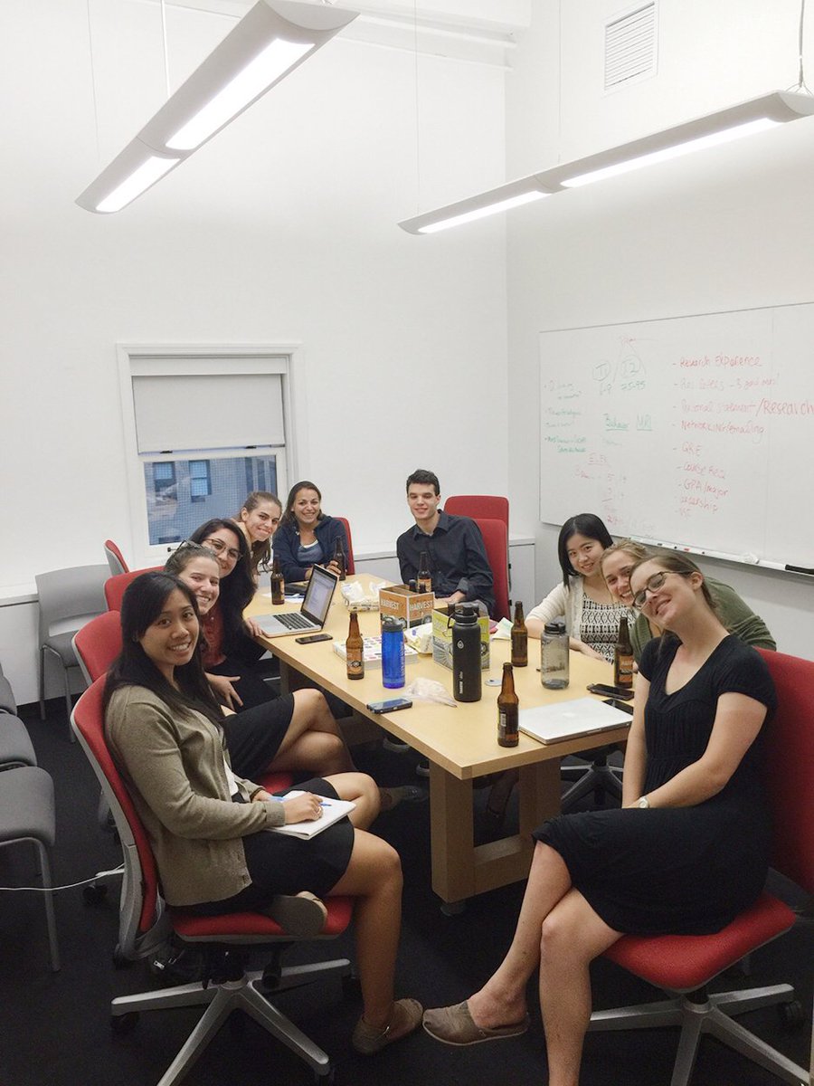 DANLAB_Columbia's tweet photo. We had fun on Friday! Ph.D students Michelle Van Tieghem and Chelsea Harmon from #DANLAB shared their tips for applying for Ph.D program! https://t.co/AZZK0JLnOh