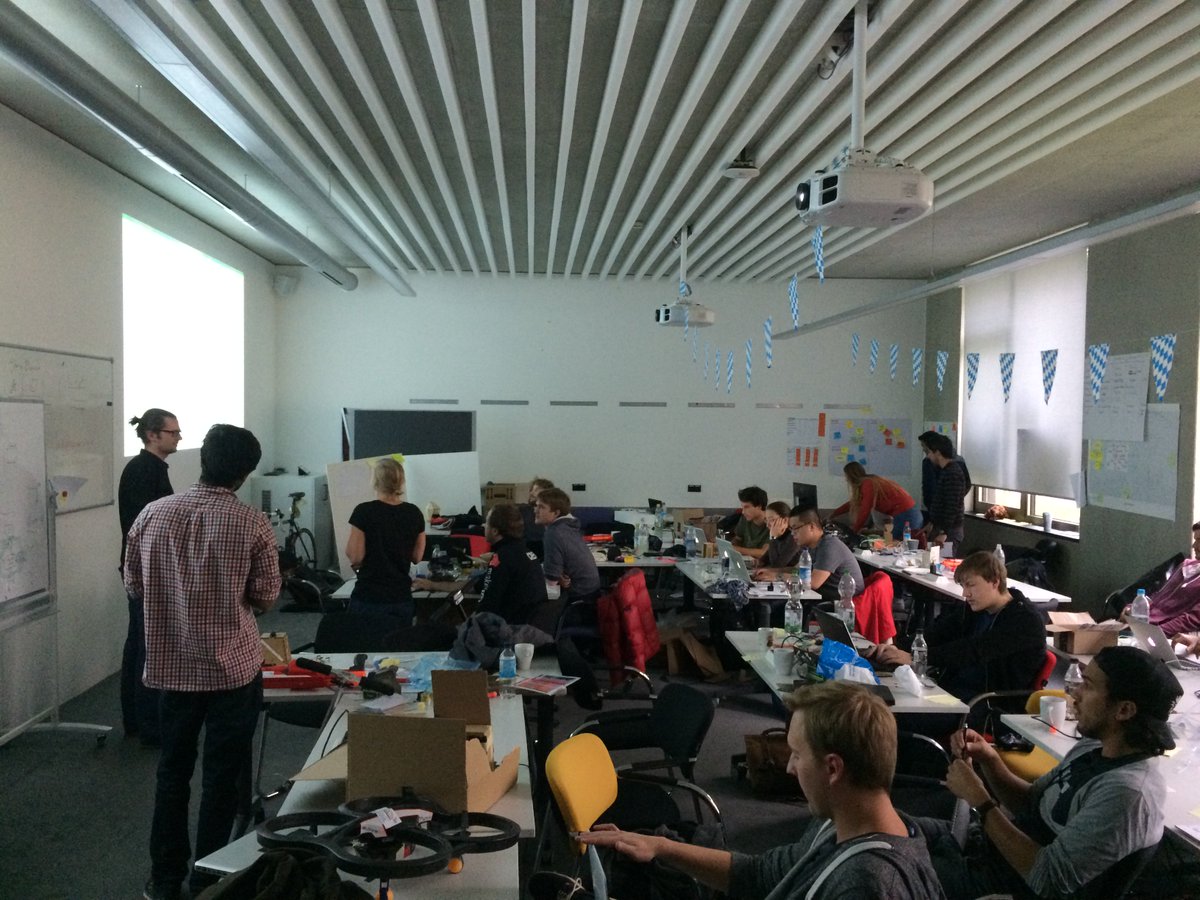 techTALENTS's tweet photo. THINK.MAKE.START. is in its final phase. The teams are working hard for their final presentations on the Demo Day! 
https://t.co/LnyXFPYD85 https://t.co/NdZLtmzEaE