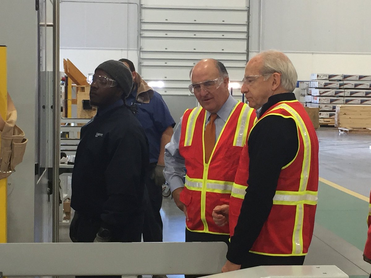 SecGill's tweet image. Thanks for giving us a behind the scenes tour this week, @BlueprintRoboUS. Really appreciate the work you do in Baltimore.