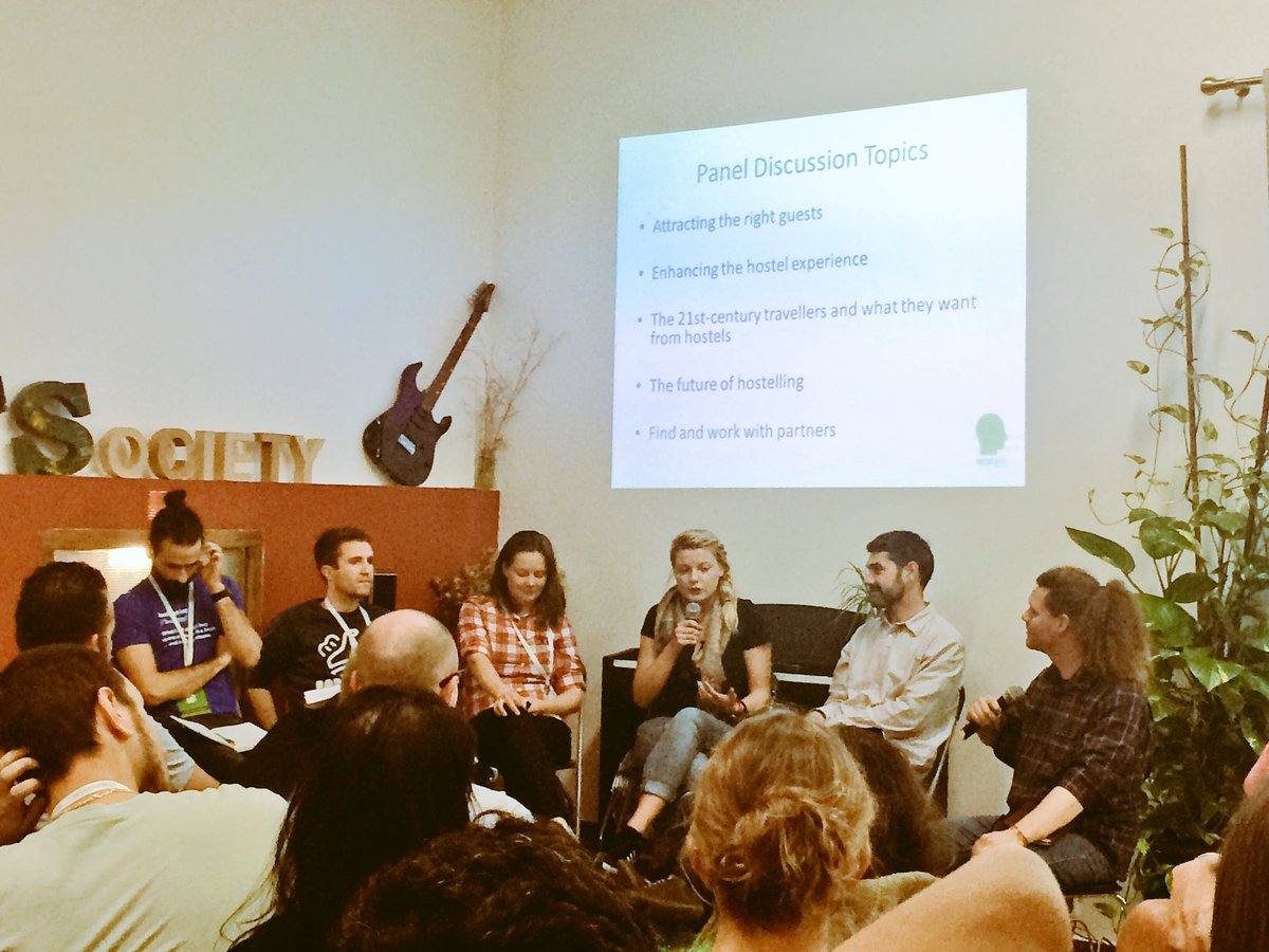 the_hostelgirl's tweet photo. Can't believe the final @HostelSkills session has already arrived! π and what a great panel! ππΌ #hostelskills https://t.co/79i9FRgFB1