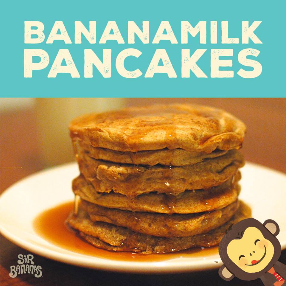 SirBananas's tweet photo. This weekend, make Sir Bananas Bananamilk pancakes! These pancakes will make your family go bananas for breakfast: https://t.co/CKSGd7oEcX https://t.co/AMCu40jjRz