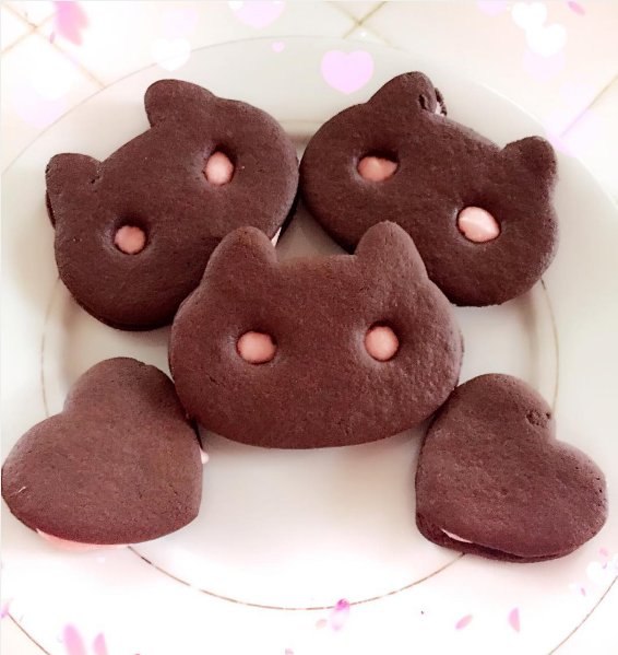 Our dessert of choice: COOKIE CAAAAAAT! 💖🐱 💖 #NationalDessertDay (🍦: Lilybootz/Instagram)