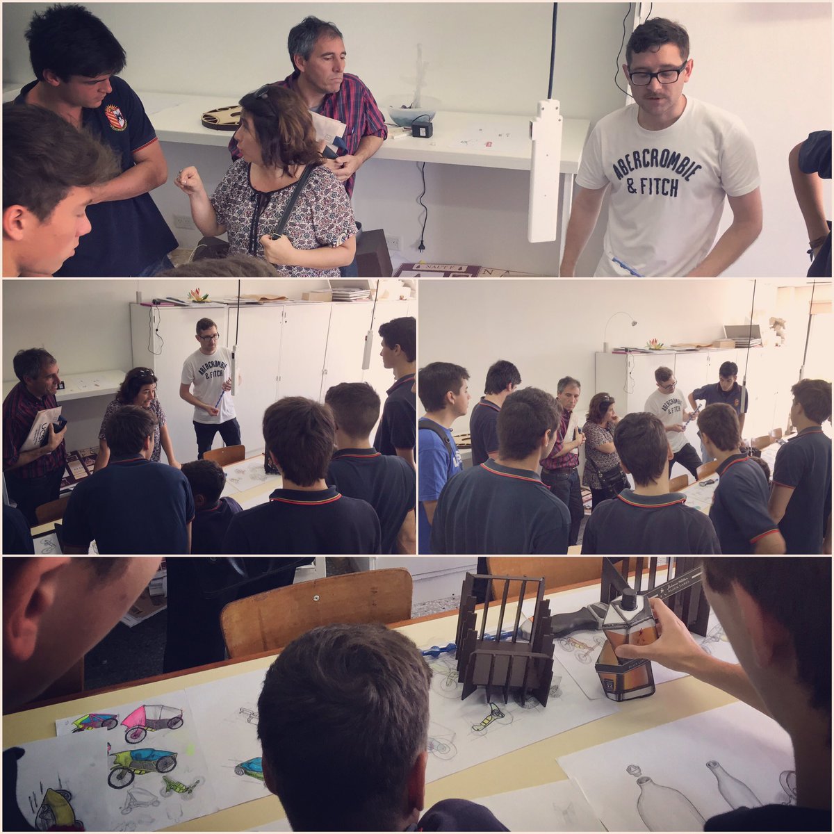 diucsf's tweet photo. Visita de estudiantes del Colegio Inmaculada al taller de modelos y prototipos.

https://t.co/tFovrwTfhK https://t.co/0GFlIUv8HK