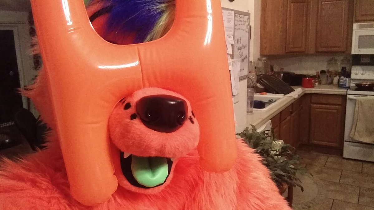 SorneFox's tweet photo. (H)appy #FursuitFriday !! #BlessH 🙏 https://t.co/qPonXGmEuS
