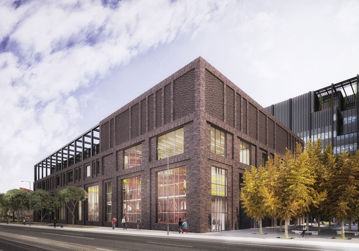 burofour's tweet image. Great to see our project, the @OfficialUoM&apos;s Engineering Campus by @mecanoo_ - Highly Commended in #ArchitectureTomorrow @ArchitectsJrnal