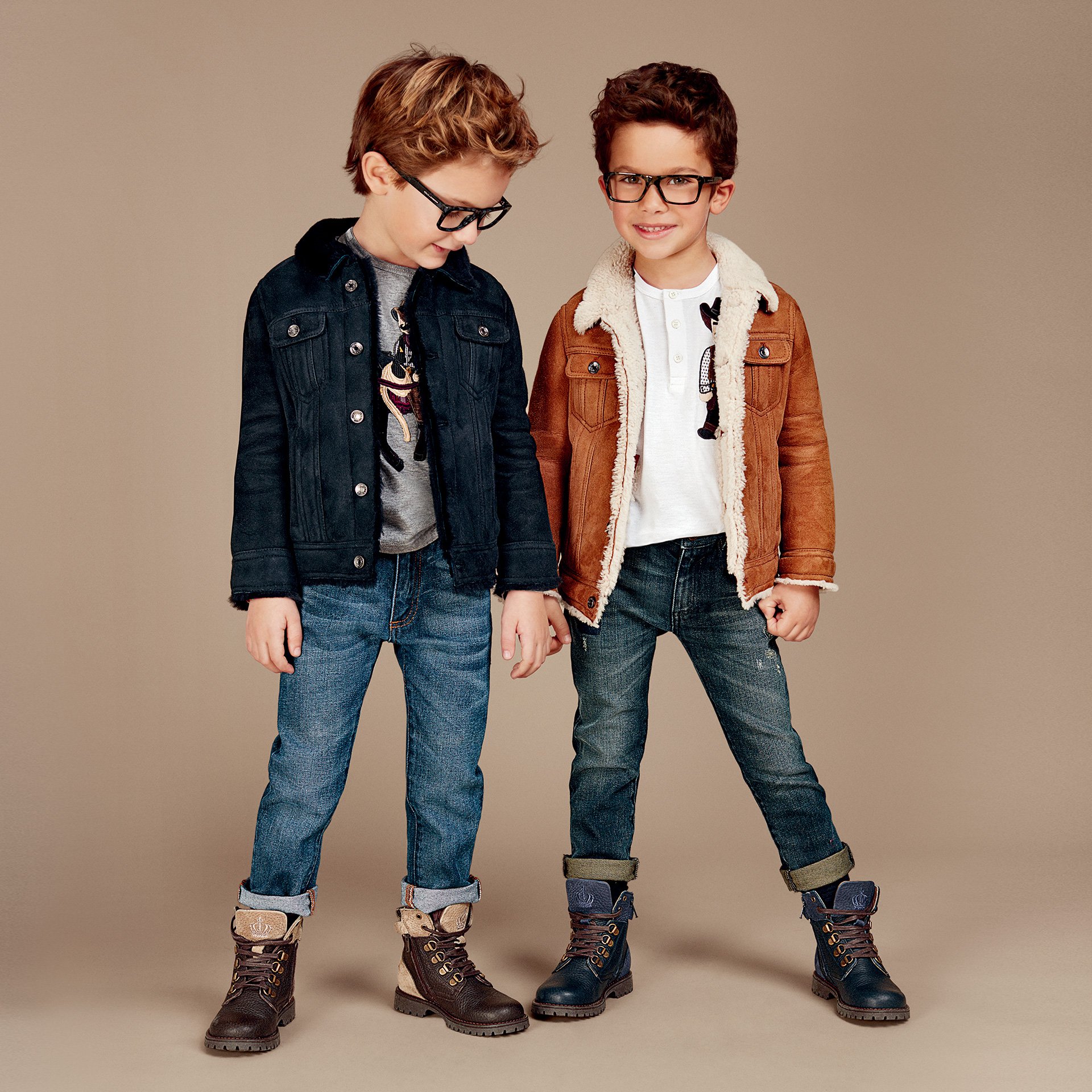 Pull Garçon DOLCE & GABBANA En Cachemire Et Laine - Taille 9-10 Ans, Gris - Neuf Avec étiquettes