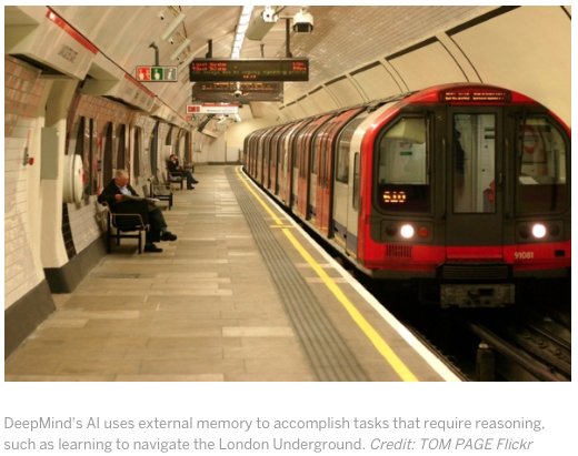 folkstone's tweet image. #DifferentiableNeuralComputer
bit.ly/2dpqw3W
@DeepMindAI
#externalmemory
#machinelearning
#neuralnetwork
#deeplearning
#DiffNC